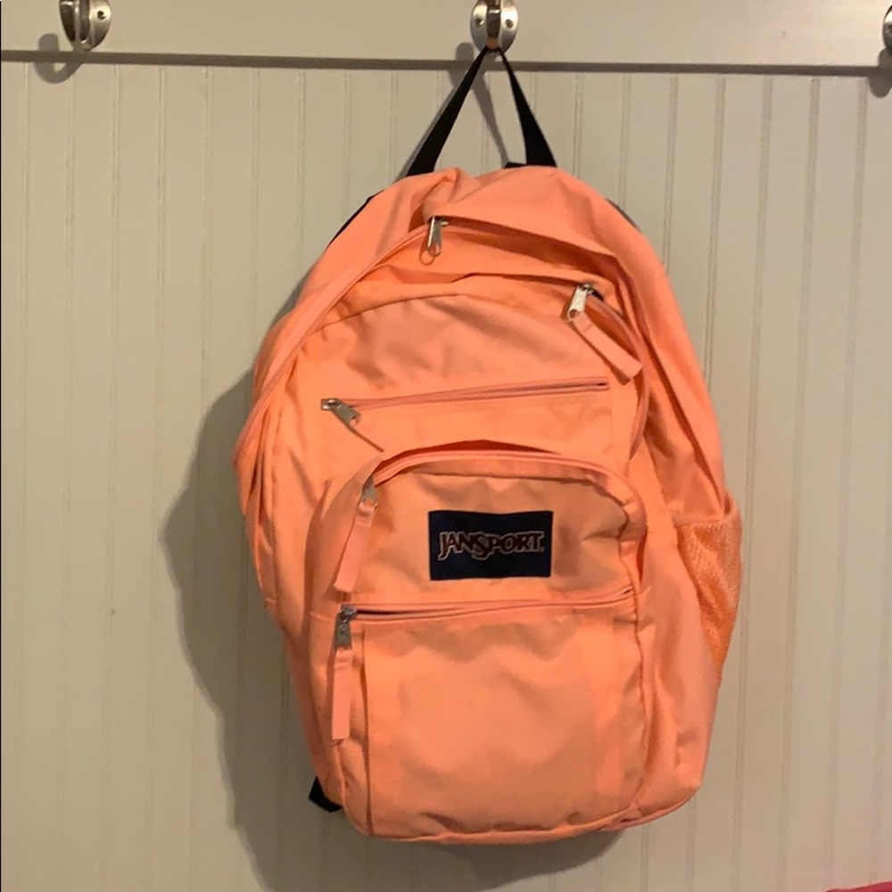 Jansport tangerine backpack